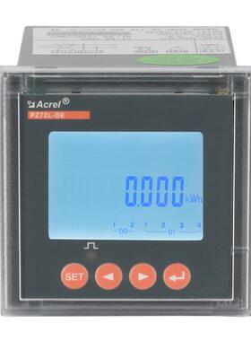 安科瑞PZ计72L-E嵌正入式直流电ZCB力仪表开孔67*67mmD反向电能量