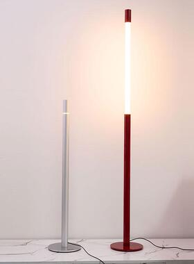 ld落式地灯客厅沙发床头立台灯卧室落工地阅读灯钢e879琴灯书桌作