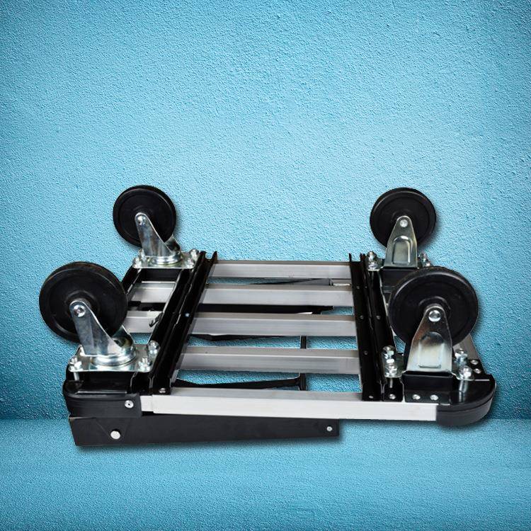 铝合金伸折叠小推车家铝OM153-01合载金平板车小拉车可重1缩50k用