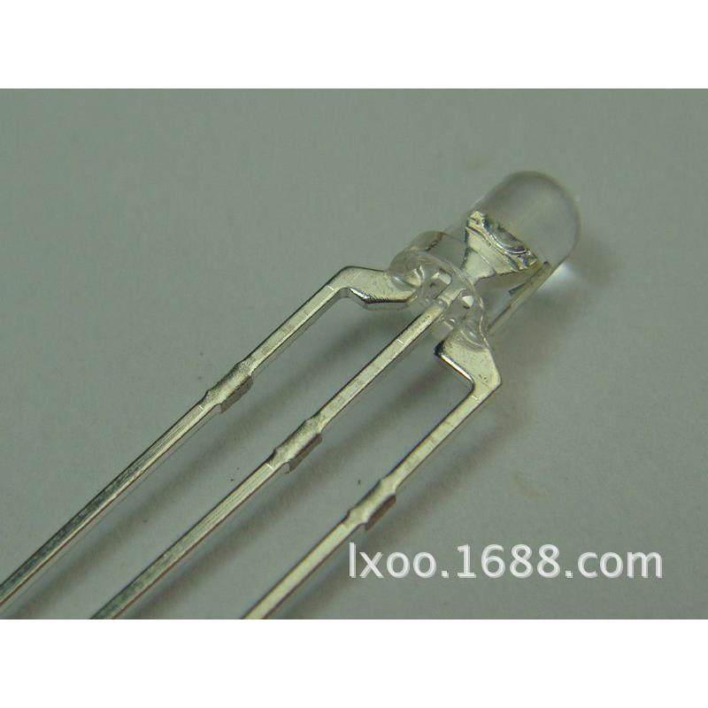 深圳林欣插led灯件f3红蓝共阴共阳EL灯珠363直插发光D二极管三安