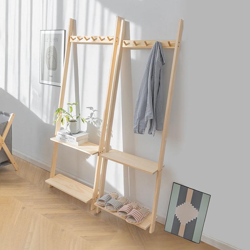 衣架落式地立实家用门口衣帽架挂衣物架衣服架子卧室ZZW多功能置