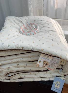 韩式棉加绒秋子冬加厚冬保生暖豆豆被学宿舍印花全NJ202510棉可水