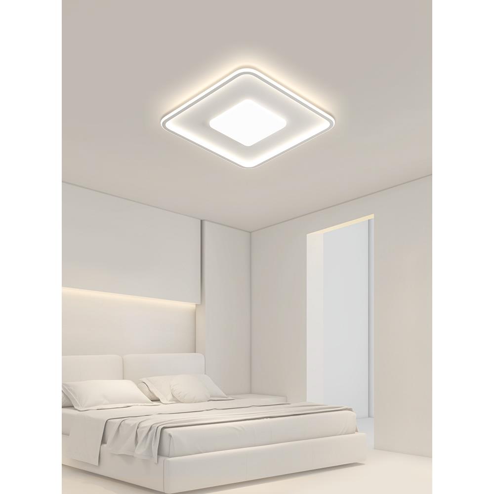 极简屋爱客厅主灯奶油风眼小智能吸顶灯护现代简约YJ2814灯具全套