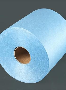 厂家直销蓝色大无掉尘擦拭纸MTX002吸卷水吸油功能无毛工多业擦拭