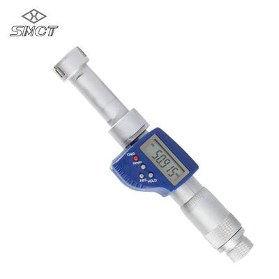 上量 三爪电子数显内径千分尺点式内测千分尺 孔径0.001内孔测量