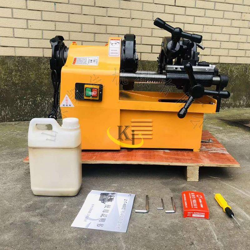 寸-4寸电动丝机钢管套绞削管2螺纹套丝机RAF自来水攻外螺纹套丝丝