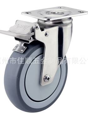 磁共振脚ZTV无磁不钢轮病床脚轮轮US304无磁不锈钢静音锈S轮