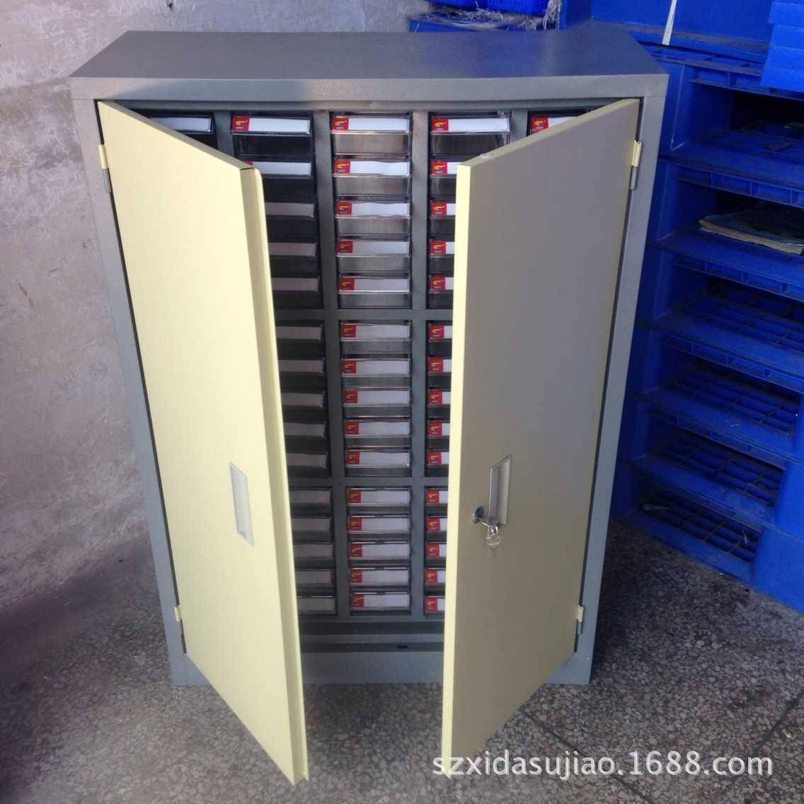 75458抽抽屉式样品柜7抽无门具抽柜30元工件柜