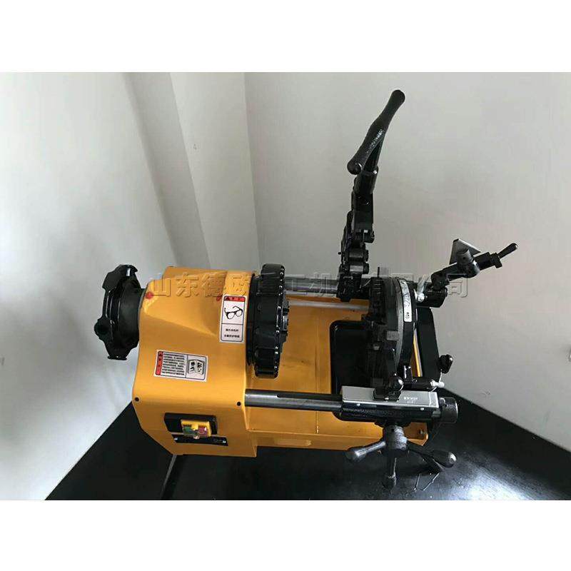 Z1T-R电动套丝机设备安装管外材内孔倒机角609管子内攻2丝螺纹机