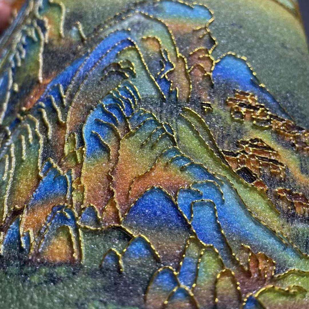真645砂岩石纹理画布装饰画布砂油岩墙布U粗V喷印布砂石肌理画