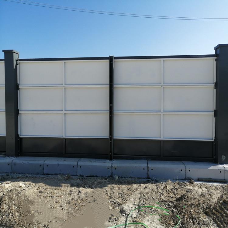 东莞市施建工房001施工地铁政施工装配式钢结A型围挡构厂家