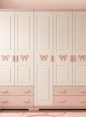 衣柜儿童大柜现代卡卧室储物收柜小户型女孩家用衣通橱0衣纳.DEO8