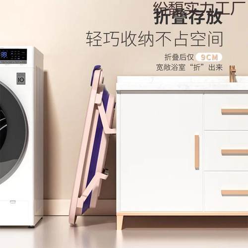 婴NVF儿洗澡盆折叠桶宝宝浴可坐可躺两可用初生童儿洗澡盆