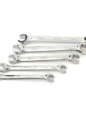 牧田B-65545油管扳手5支9-18m装m全抛光开口头双OLJ卡六角口扳子