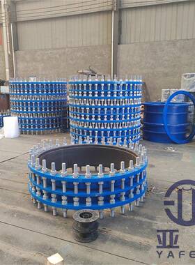 DN20可拆传力接头双不锈钢法兰5566补偿接头GB/T14414-1式9093执