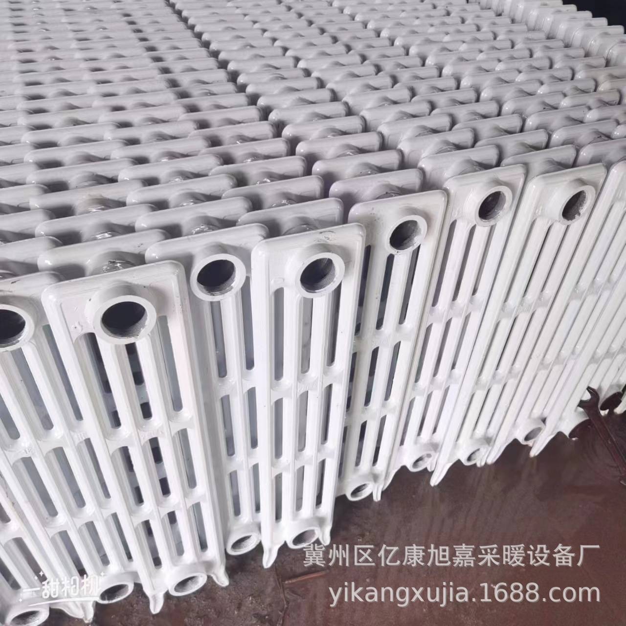 铸铁暖气片 四柱760型内腔无砂铸铁散热器老式铸铁散热器采暖设备