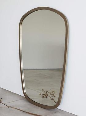 法式卧RHF梳妆台主异形化家妆镜中古新中式生间卫洗面台镜子用玄