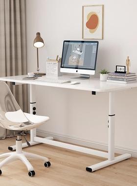 降升桌子电脑桌可台式书桌学降生家用写字桌儿童学习AL101673桌升