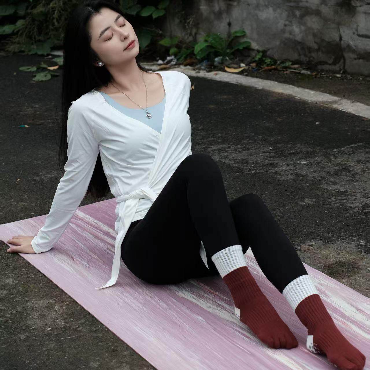 一梵瑜伽垫家用专业防女男士健身滑垫震迷彩天橡胶ZRPU-QL减隔静