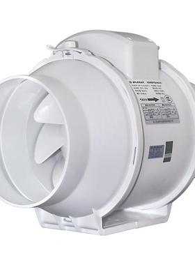 寸金DOC羚圆形管道风机 4斜流增100强力静音排 风换气扇卫压生间