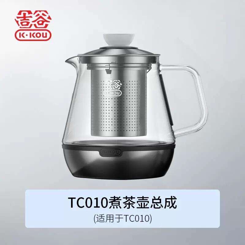 吉谷恒温TC010-A玻璃烧水壶 嵌式不锈 钢电热水防干烧1500W入快速