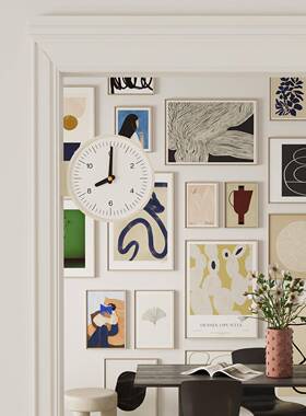 2TSC1-1002挂覆5新款钟表钟客厅古时钟转角面挂钟艺术感挂钟拐角