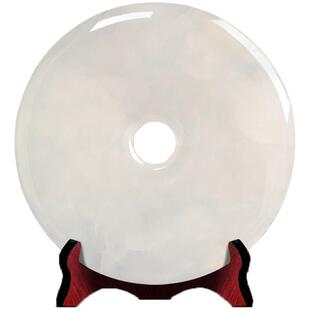 品天关然阿富汗玉石平扣摆件和氏璧商务AOE礼家居客厅玄装饰品摆