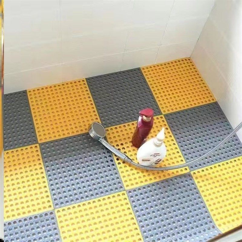 浴室防滑a垫卫生间地垫洗澡间防摔淋浴房洗手间隔水防水拼接镂空,居家布艺,入户地垫,淘宝优惠券,粉丝福利购,淘宝优惠卷