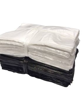 宾馆酒店客房一次性白色平口透明加厚30*K45*50家用小号垃圾袋