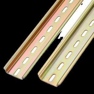 整箱100米国标C45导轨35MM宽继电器J空开接线端子通用卡轨底座散