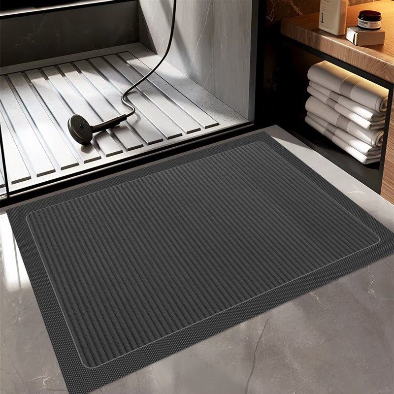 浴室地垫硅藻泥吸水垫肌理暗纹进门垫厨房厕所R卫生间门口防滑脚,居家布艺,入户地垫,淘宝优惠券,粉丝福利购,淘宝优惠卷