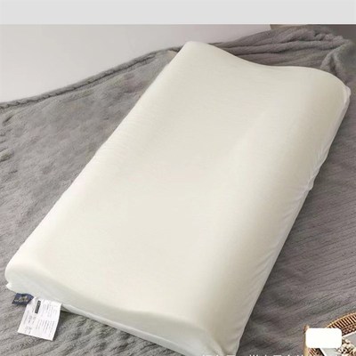 汉庭全季酒店零压房同款记忆棉枕头护颈高低T五星级酒店枕芯