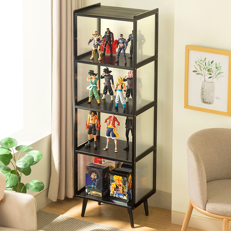 手办展示盒盲盒收k纳展示架泡泡玛特乐高积木置物架展示柜子亚克