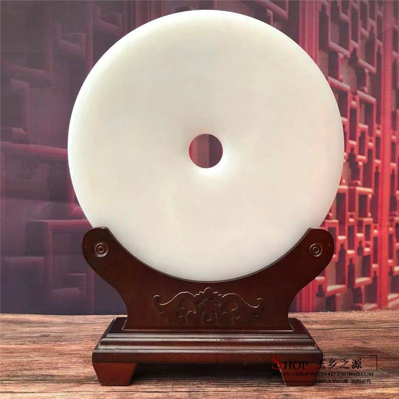 速发玉石平安酒摆件和氏璧家居客厅玄关扣柜办公室装饰品礼品摆设