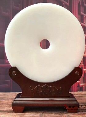 速发玉石平安酒摆件和氏璧家居客厅玄关扣柜办公室装饰品礼品摆设