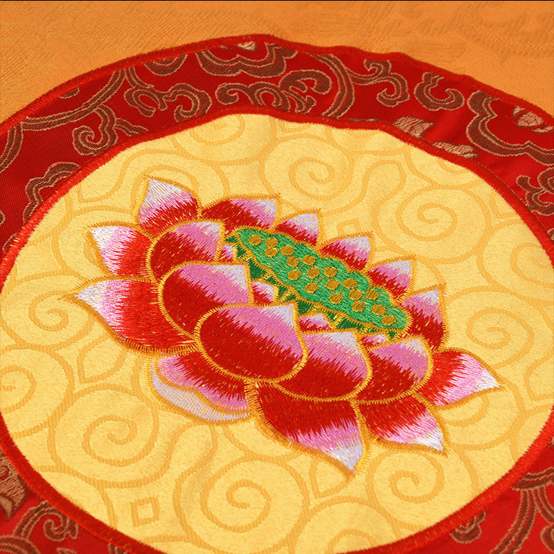 速发送福阁拜垫蒲团跪拜垫拜垫打坐垫椰棕莲花家用拜垫禅垫装饰品