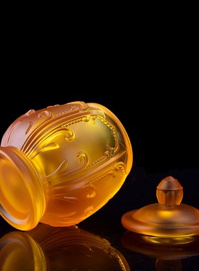速发供佛吉祥花圣水杯 佛具仿琉璃莲花净水杯 家用奉神玻璃杯摆件