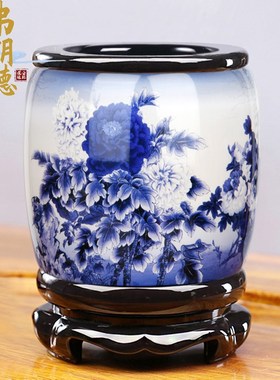 速发弗朗德笔筒送品师礼物桌面办公室教师书房乡村笔筒商务礼老摆