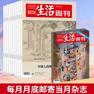 三联生活周刊杂志2025年半年/全年订阅共52期月寄每月快递发刊一次杂志订阅实时社会新闻集合讨论时政新闻期刊