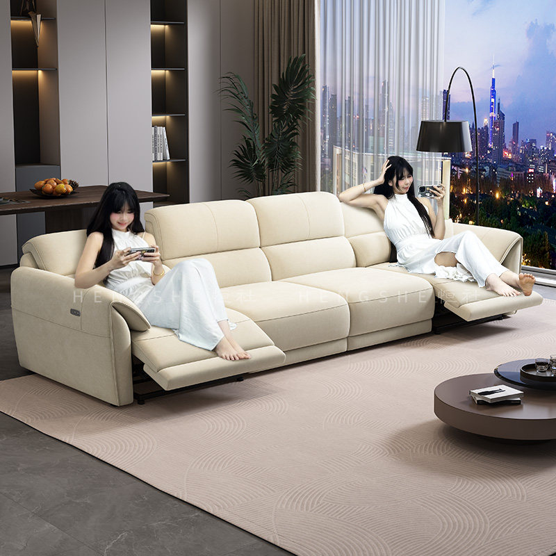 恒社意式多功能沙发布艺雪尼尔猫爪绒直排小户型客厅零靠墙电动舱,住宅家具,功能沙发,淘宝优惠券,粉丝福利购,淘宝优惠卷