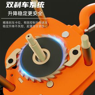 葫德手力克MSY拉葫芦现货建筑单链双吊链葫芦上下升降倒链起重手