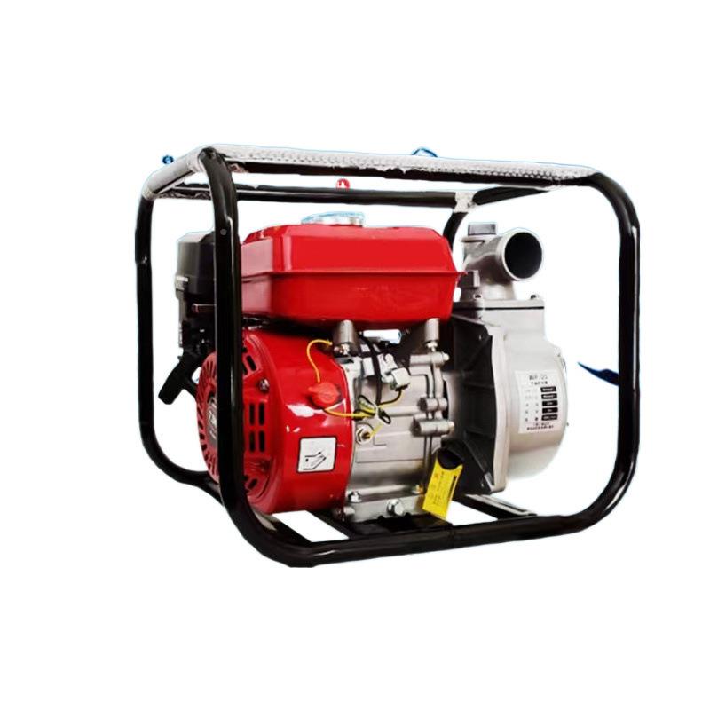 四冲程1农寸.2寸手提汽油DPR抽水机灌小溉高扬程型汽油水泵用