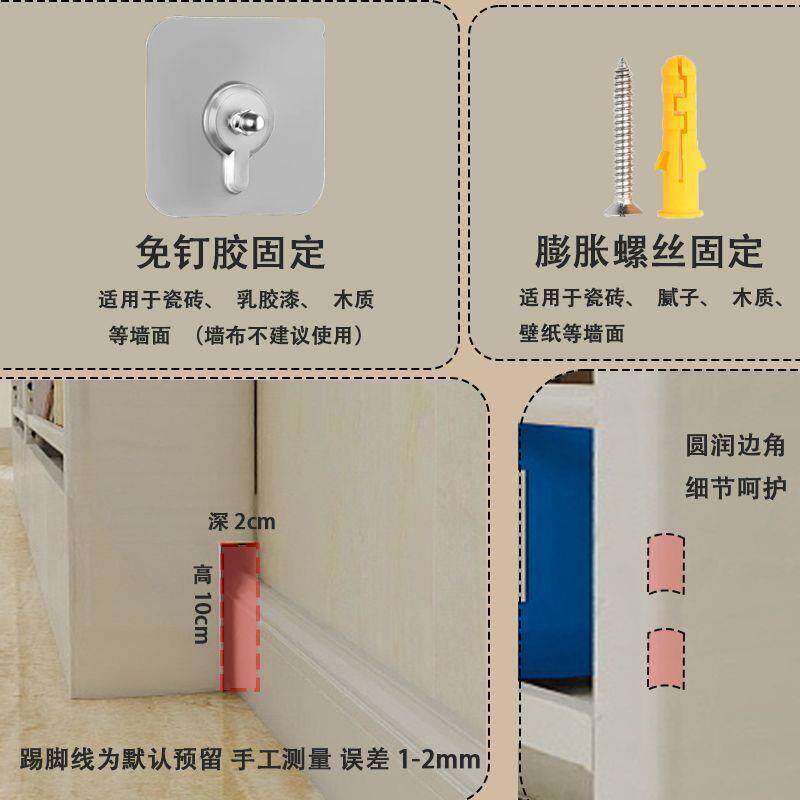 门后收纳架书置架制靠墙落地儿童OSF绘钢本架厨房浴室物门后置物