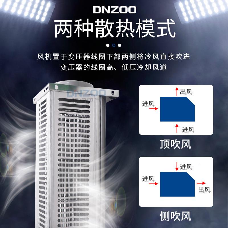 顶吹式GF1DD05-200干式DAM变却压器贯0流冷风机220V干变横流散热