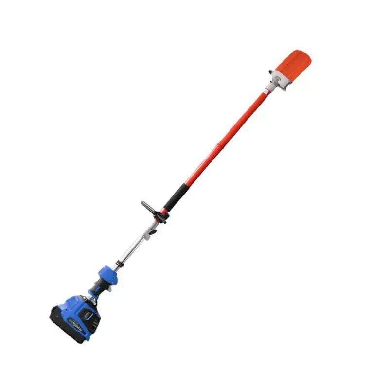 带电作LAE电动遥控绝缘高枝锯长业柄充电果树修剪锯电式工修高空