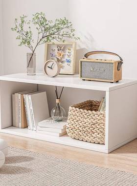 格子具柜自由组合书柜带学门隔玩断58016储物柜家用简易收纳柜生