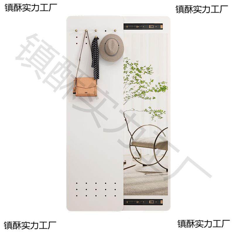 洞洞板纳墙藏玄镜关展板穿衣隐式隐形HQX镜玄关欧式暗藏洞收洞挂