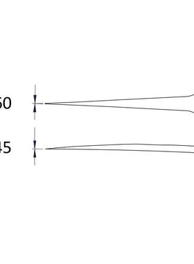 瑞士IDEAL-TEK259CFR.SA0防静电直72954尖镊子长度13MM可换头