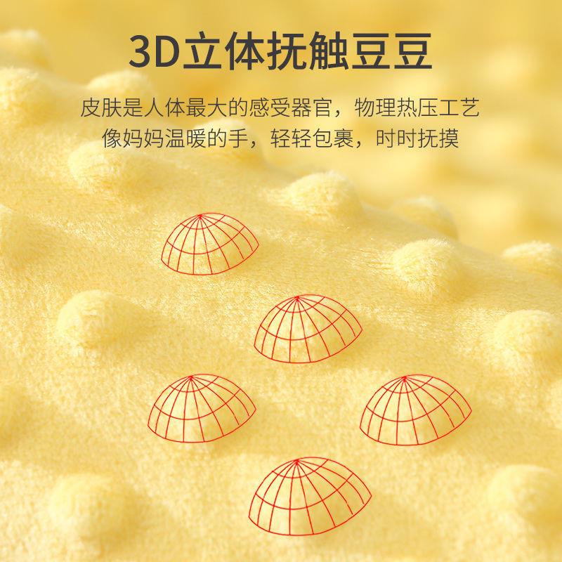 婴儿用EWA品包被纯棉子被豆豆绒春秋冬夏睡袋被包宝宝用巾品防抱