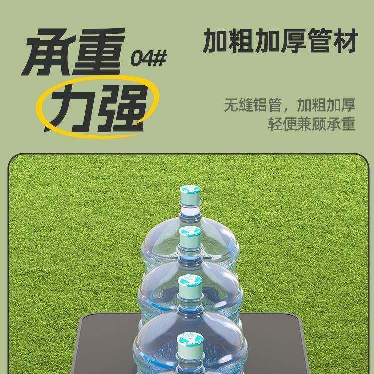 户外露营可折叠金桌子摆摊轻小桌子超便携摊铝合野外餐桌椅95711